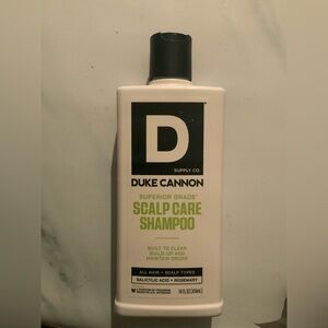 Duke Cannon Superior Grade Scalp Care Shampoo All Hair Type 14 Fl Oz New